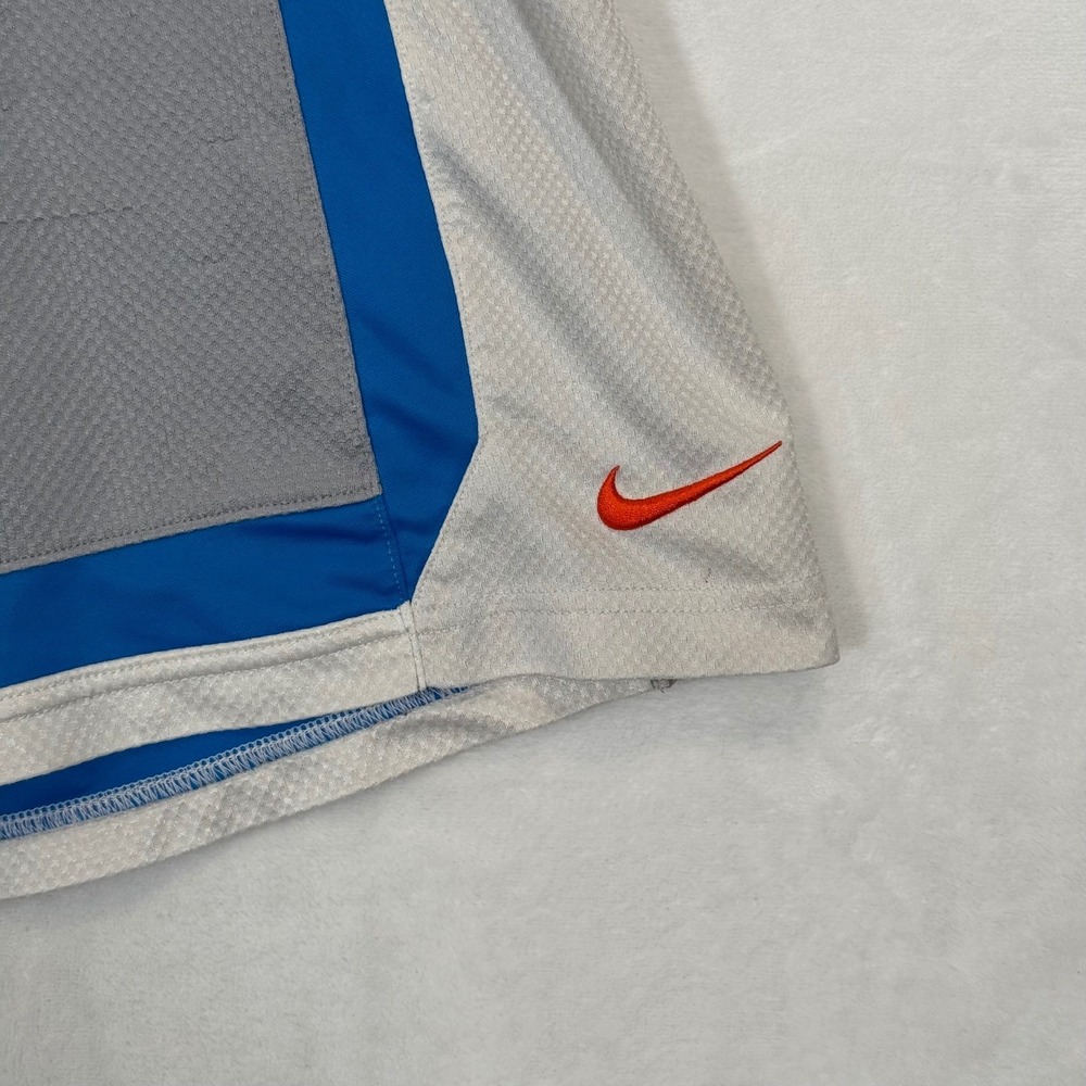 Nike Gray Blue Basketball Shorts XXL - Picture 2 of 8